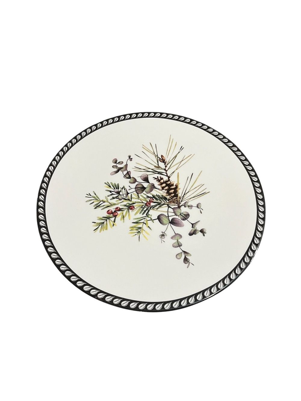Lenox Etchings Collection 11” Pedestal Cake Platter Plate Riser